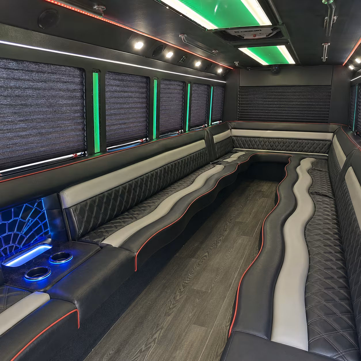 Henderson Concert & Music Festival Transportation party bus exterior