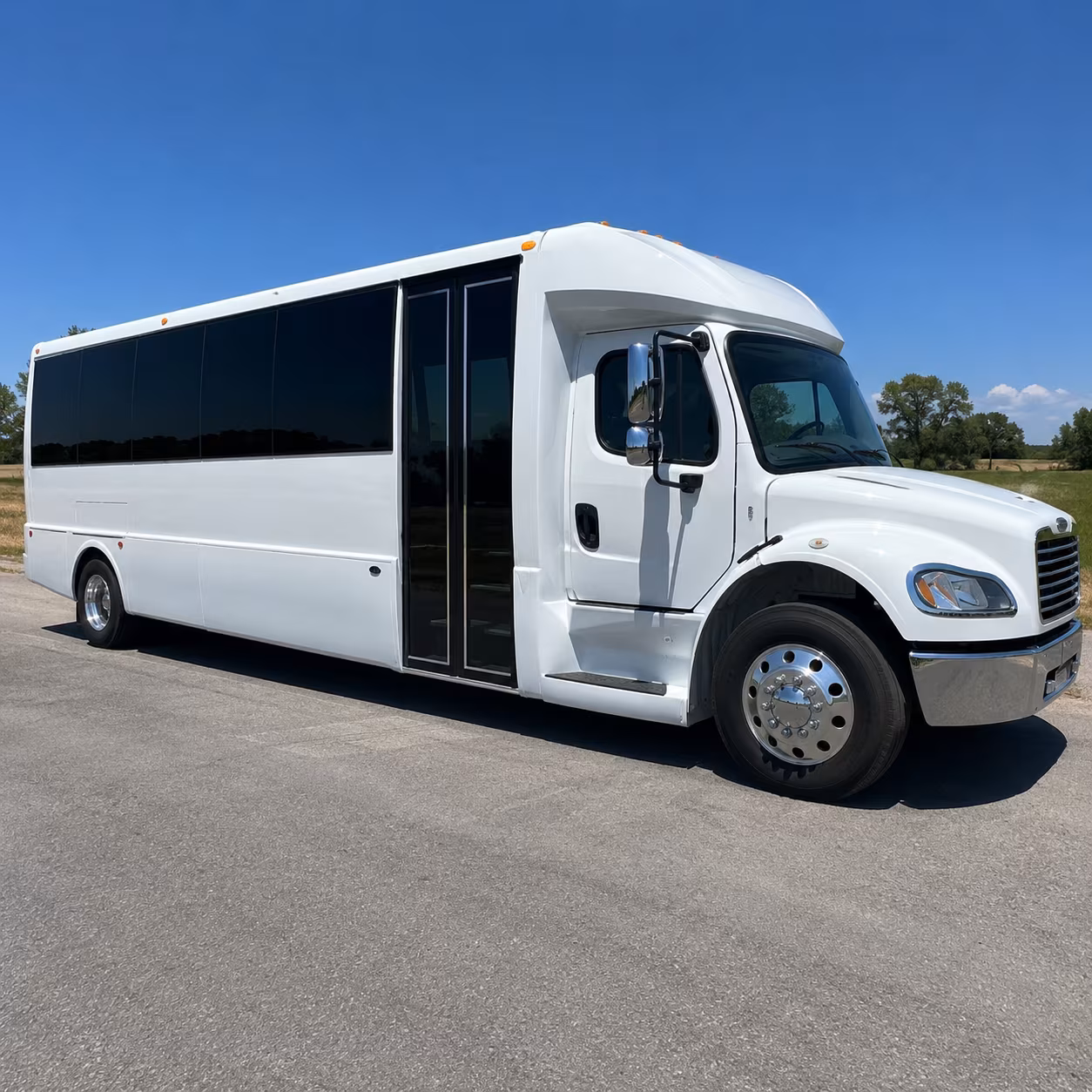 Henderson Corporate Transportation party bus exterior