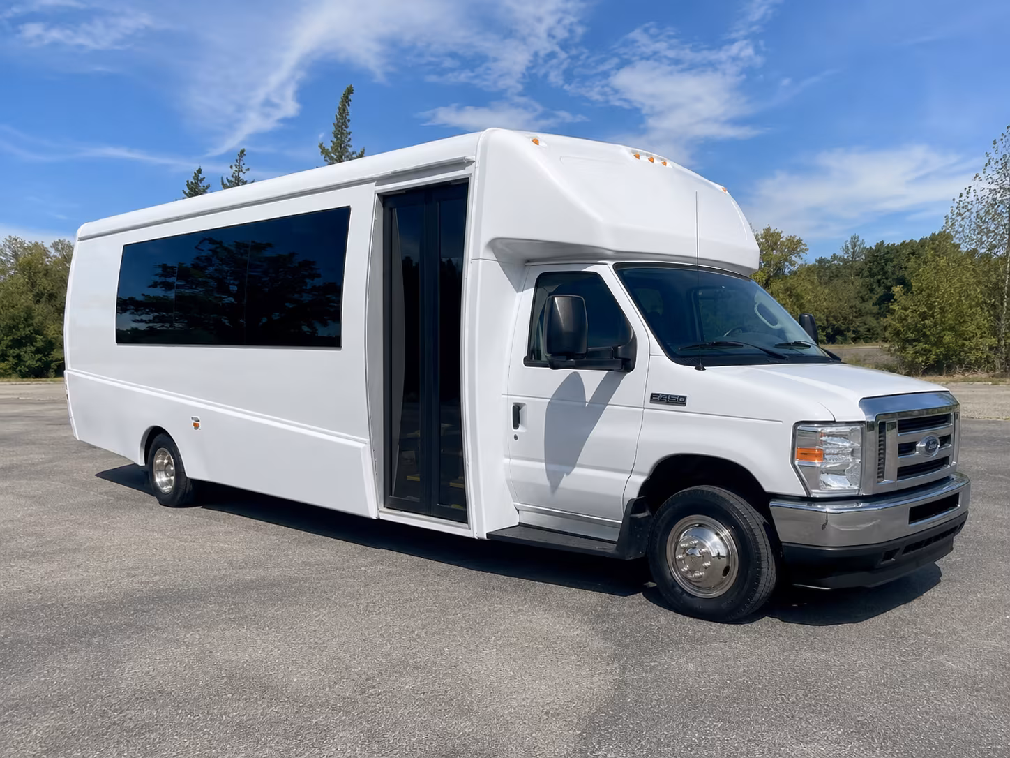 Henderson Private Event Transportation party bus exterior