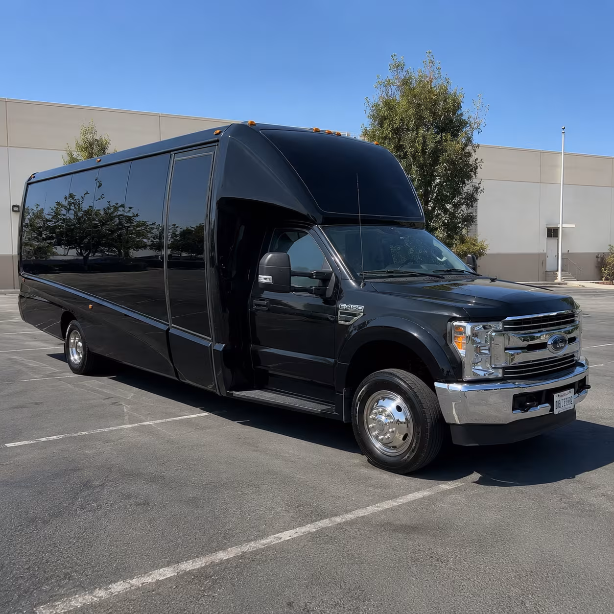 Henderson Prom & Homecoming Transportation party bus exterior