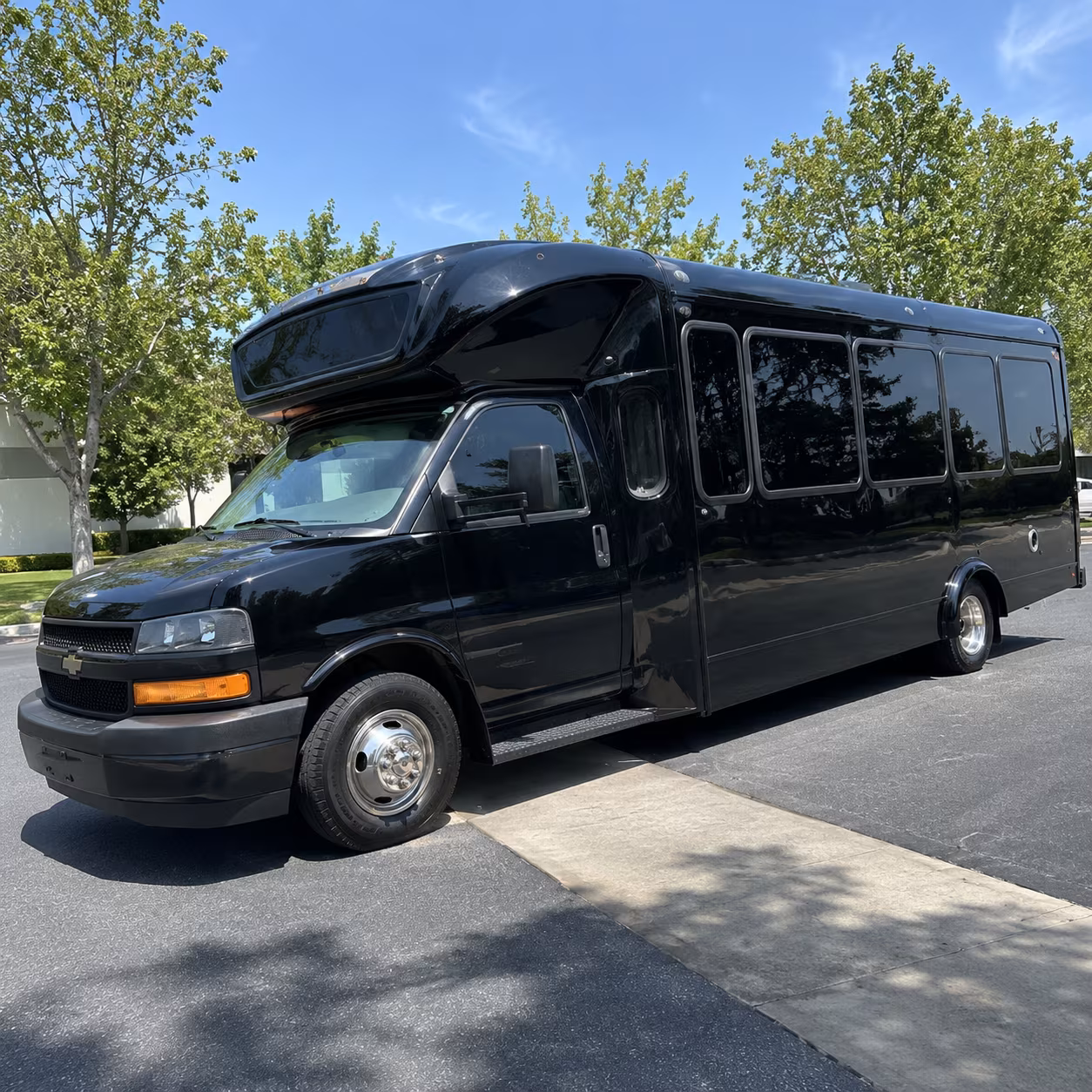 Henderson Prom & Homecoming Transportation party bus exterior