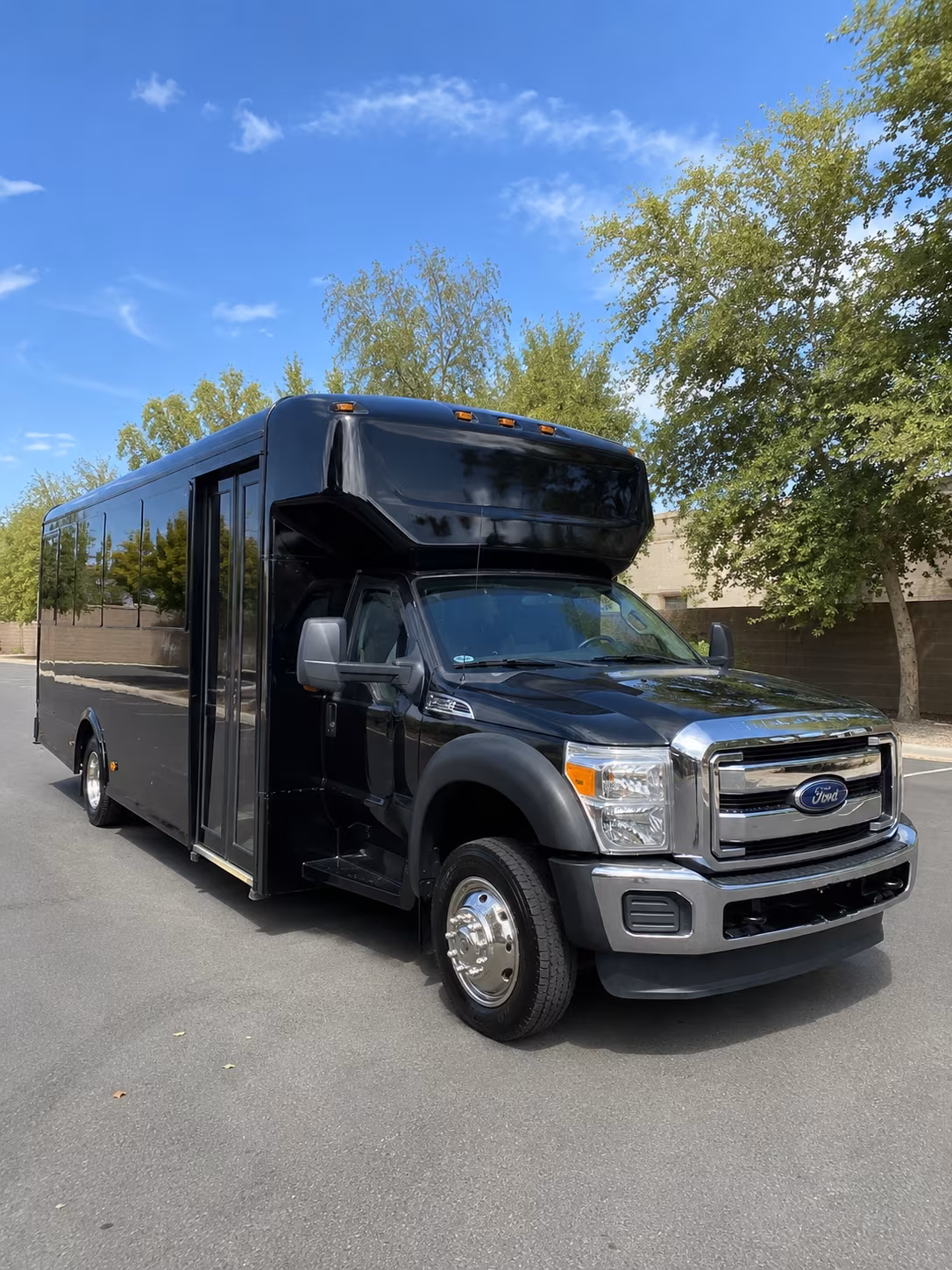 Henderson Sporting Event Transportation party bus exterior