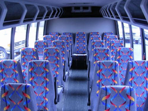 Sunrise Manor 15-35 Passenger Minibuses Interior