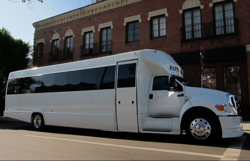 Lake Havasu City 30 Passenger Party Bus White